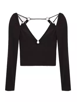 Блуза No Matter What, черный