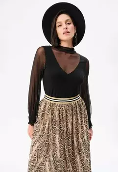 Блуза NOA blue shadow, черный