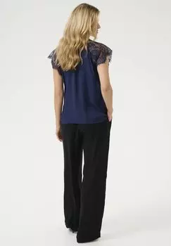 Блуза NOLA Cream, темно-синий