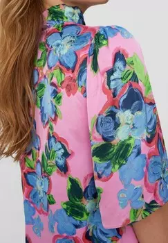 Блуза NUGABBY Nmph, розовый