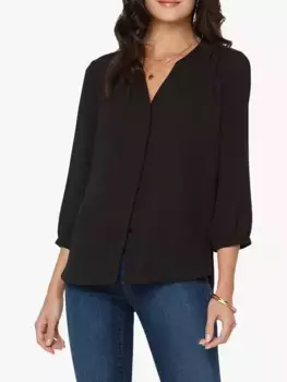 Блуза NYDJ Pintuck, черный