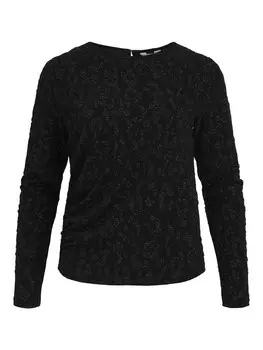 Блуза Object AISLIN ALONA, черный