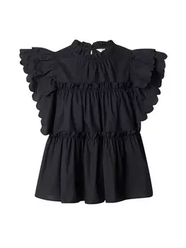 Блуза OBJECT Blouse OBJHOPE, черный