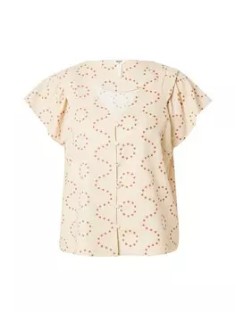 Блуза Object CHANG, кремовый