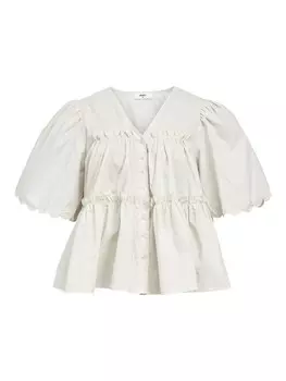 Блуза OBJECT HOPE, белый