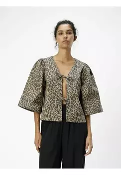 Блуза Object, коричневый