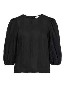 Блуза Object LILLI, черный