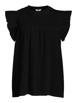 Блуза Object LIPA, черный