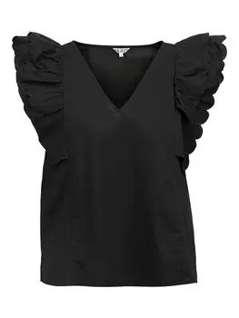 Блуза OBJECT OBJHOPE PAPAYA, черный