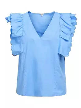 Блуза OBJECT OBJHOPE PAPAYA, светло-синий