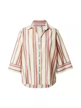 Блуза OBJECT OBJKAREN LO, песочный