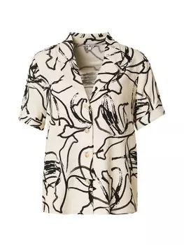 Блуза OBJECT OBJSANNE, кремовый