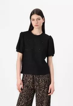 Блуза OBJLAILA Object, черный