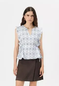 Блуза OBJMARLON Object, кремовый