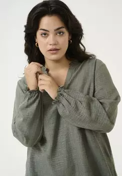 Блуза OLINA Kaffe Curve, серый