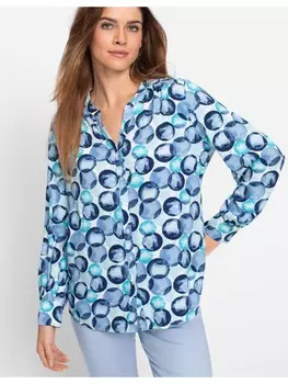 Блуза Olsen Bluse, цвет Indigo Denim