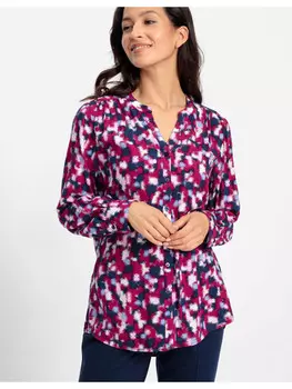 Блуза Olsen, цвет berry pink