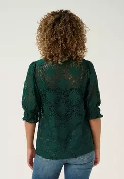 Блуза OLU Culture, темно-зеленый