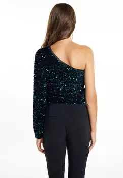 Блуза ONE-SHOULDER COLINA faina, синий