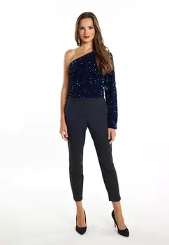 Блуза ONE-SHOULDER COLINA faina, темно-синий