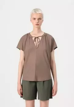 Блуза ONLJANY STRING ONLY, коричневый