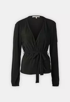 Блуза ONLKALYA PLISSE WRAP ONLY, черный