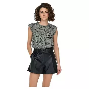 Блуза Only Ann Star Frill, зеленый