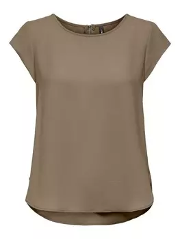 Блуза ONLY Blouse ONLVIC, коричневый