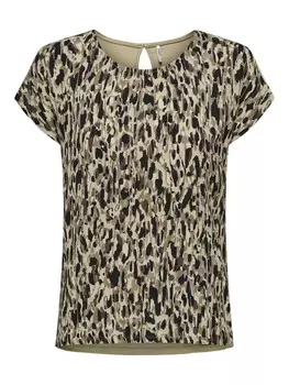 Блуза ONLY Blouse VIGGA, коричневый