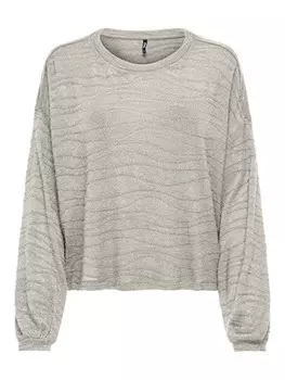 Блуза ONLY Bluse, серый