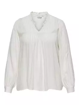 Блуза Only Carmakoma, белый