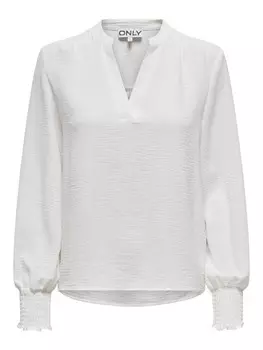 Блуза ONLY Carmakoma Blouse CARMetta, белый
