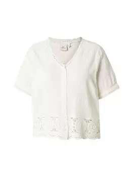 Блуза ONLY Carmakoma CARNadia, белый