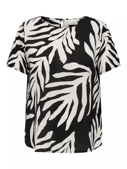 Блуза ONLY Carmakoma CARVica, черный