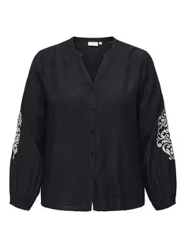 Блуза Only Carmakoma, черный