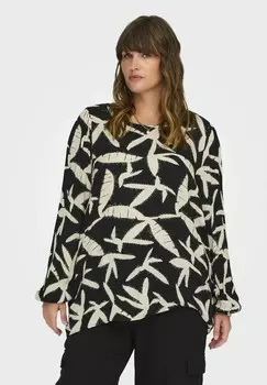 Блуза ONLY Carmakoma, кремовый