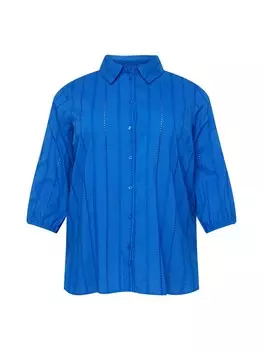 Блуза Only Carmakoma LINNA, синий