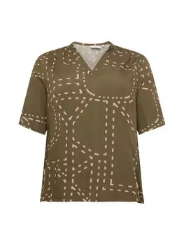 Блуза ONLY Carmakoma PHOEBE, зеленый