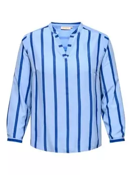 Блуза Only Carmakoma, синий