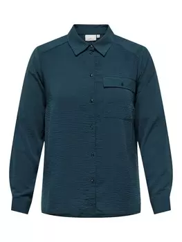 Блуза Only Carmakoma, синий