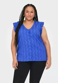 Блуза ONLY Carmakoma, синий