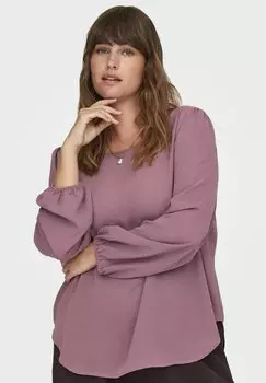 Блуза ONLY Carmakoma, сиреневый