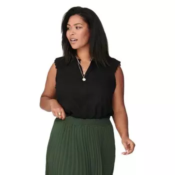 Блуза Only Carmakoma Umi, черный