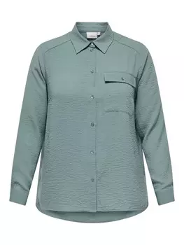 Блуза Only Carmakoma, зеленый