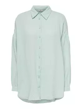 Блуза ONLY Hemd ONLTHYRA OVERSIZED, синий