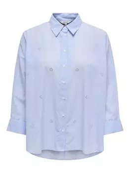 Блуза ONLY Langarmbluse, цвет Bright White