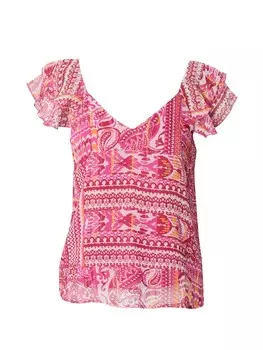 Блуза ONLY ONLASTA, цвет Pink/Dark pink