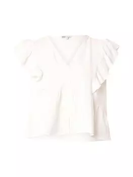 Блуза ONLY ONLRian Flonce, белый