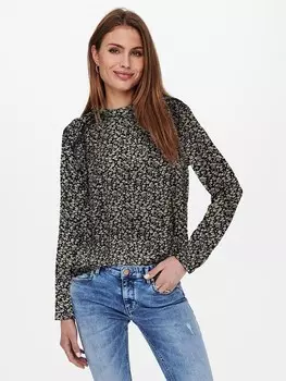 Блуза ONLY Print ONLNEW MALLORY, темно-синий