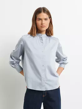 Блуза OPUS Feunomia, светло-синий